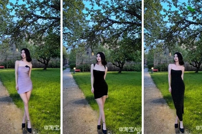 Ứng dụng BeautyCam gây bão với tính năng thay trang phục AI