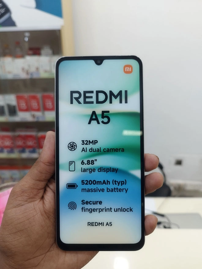 Xiaomi Redmi A5 ra mắt giá siêu rẻ với thiết kế ấn tượng