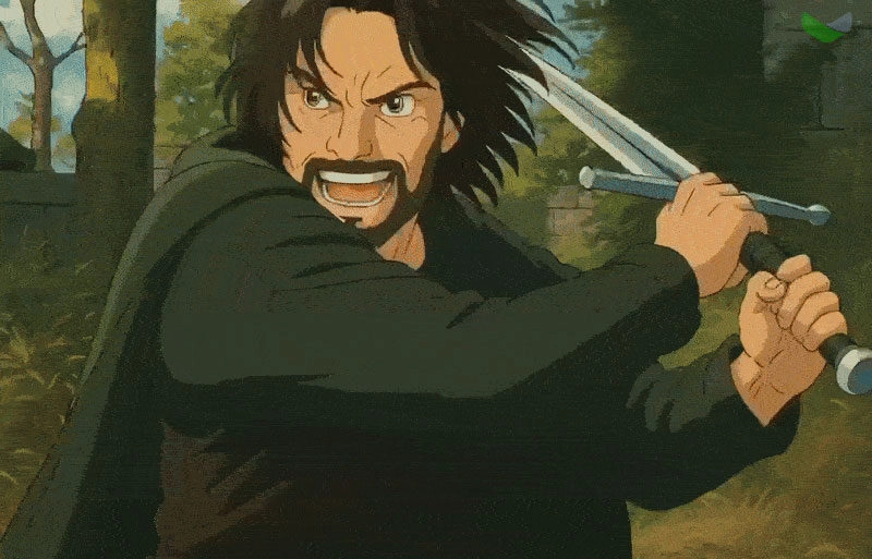 AI và Studio Ghibli hợp tác tạo nên phiên bản Chúa Nhẫn độc đáo