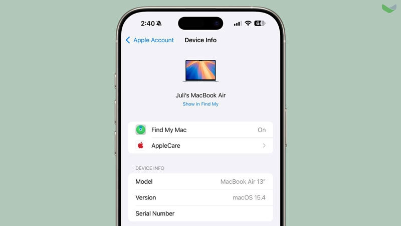 Apple ra mắt iOS 18.5 Beta 1 với tính năng mới trong Mail