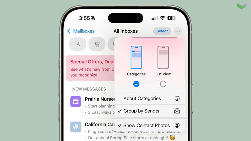 Apple ra mắt iOS 18.5 Beta 1 với tính năng mới trong Mail