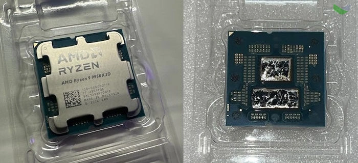 Dân chơi PC tháo nắp chip AMD 9950X3D bằng dây câu và bàn ủi