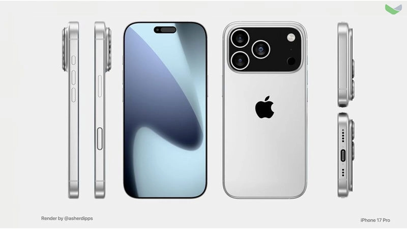iPhone 17 Pro sẽ không có thiết kế mới nổi bật theo Gurman