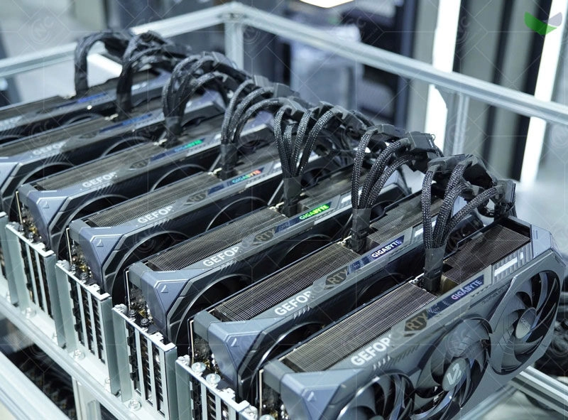Khám Phá Dàn PC 1 Tỷ Đồng Với 7 Card RTX 5090 Cho AI