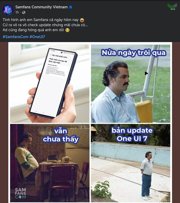 Người dùng Việt chờ đợi cập nhật One UI 7 từ Samsung lâu hơn dự kiến