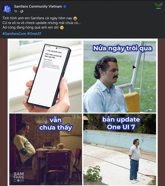 Người dùng Việt háo hức đón chờ One UI 7 từ 14/4